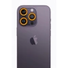 Mey İthalat®   iPhone 12 Pro Max Neon Fosforlu Kamera Lens - Sarı