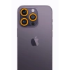 Mey İthalat®   iPhone 12 Pro Max Neon Fosforlu Kamera Lens - Sarı