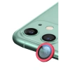 Mey İthalat®   iPhone 12 Raze Metal Kamera Lens - Kırmızı