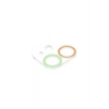 Mey İthalat®   iPhone 12 Renkli Kamera Lens Koruma Cam - Turuncu-Yeşil