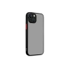 Mey İthalat®   iPhone 13 Kılıf Montreal Silikon Kapak - Siyah