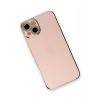 Mey İthalat®   iPhone 13 Kılıf Volet Silikon - Pembe
