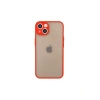 Mey İthalat®   iPhone 13 Mini Kılıf Montreal Silikon Kapak - Kırmızı