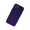 Mey İthalat®   iPhone 13 Mini Kılıf Nano içi Kadife Silikon - Mor