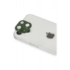 Mey İthalat®   iPhone 13 Pers Alüminyum Kamera Lens - Yeşil