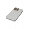 Mey İthalat®   iPhone 13 Pro Kılıf Anka PC Sert Metal Kapak - Şeffaf