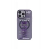 Mey İthalat®   iPhone 13 Pro Kılıf Apollo Magneticsafe Desenli Kapak - Apollo Mor - 3