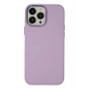 Mey İthalat®   iPhone 13 Pro Kılıf Asya Deri Silikon - Lila
