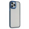 Mey İthalat®   iPhone 13 Pro Kılıf Dora Kapak - Mavi