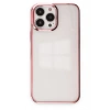 Mey İthalat®   iPhone 13 Pro Kılıf Element Silikon - Pembe