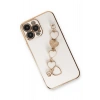Mey İthalat®   iPhone 13 Pro Kılıf Esila Silikon - Beyaz