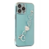 Mey İthalat®   iPhone 13 Pro Kılıf Esila Silikon - Su Yeşili