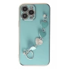 Mey İthalat®   iPhone 13 Pro Kılıf Esila Silikon - Su Yeşili