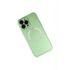 Mey İthalat®   iPhone 13 Pro Kılıf Jack Magneticsafe Lens Silikon - Yeşil