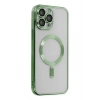 Mey İthalat®   iPhone 13 Pro Kılıf Kross Magneticsafe Kapak - Koyu Yeşil