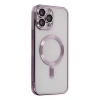 Mey İthalat®   iPhone 13 Pro Kılıf Kross Magneticsafe Kapak - Mor