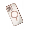 Mey İthalat®   iPhone 13 Pro Kılıf Kross Magneticsafe Kapak - Rose