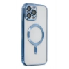 Mey İthalat®   iPhone 13 Pro Kılıf Kross Magneticsafe Kapak - Sierra Blue