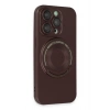 Mey İthalat®   iPhone 13 Pro Kılıf Lukka Magneticsafe Kapak - Kahverengi