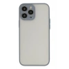 Mey İthalat®   iPhone 13 Pro Kılıf Montreal Silikon Kapak - Gri