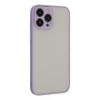 Mey İthalat®   iPhone 13 Pro Kılıf Montreal Silikon Kapak - Mor