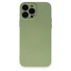 Mey İthalat®   iPhone 13 Pro Kılıf Nano içi Kadife Silikon - Yeşil
