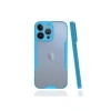 Mey İthalat®   iPhone 13 Pro Kılıf Platin Silikon - Mavi