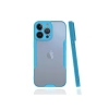 Mey İthalat®   iPhone 13 Pro Kılıf Platin Silikon - Mavi