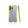 Mey İthalat®   iPhone 13 Pro Kılıf Platin Silikon - Sarı