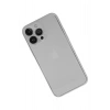 Mey İthalat®   iPhone 13 Pro Kılıf PP Ultra İnce Kapak - Beyaz