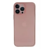 Mey İthalat®   iPhone 13 Pro Kılıf PP Ultra İnce Kapak - Pembe