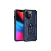 Mey İthalat®   iPhone 13 Pro Kılıf Sofya Yüzüklü Silikon Kapak - Lacivert