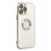 Mey İthalat®   iPhone 13 Pro Kılıf Store Silikon - Beyaz