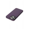 Mey İthalat®   iPhone 13 Pro Max Kılıf Anka PC Sert Metal Kapak - Mor