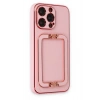 Mey İthalat®   iPhone 13 Pro Max Kılıf Coco Elit Kapak - Pembe