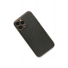 Mey İthalat®   iPhone 13 Pro Max Kılıf Coco Karbon Silikon - Siyah