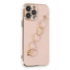 Mey İthalat®   iPhone 13 Pro Max Kılıf Esila Silikon - Pudra