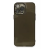 Mey İthalat®   iPhone 13 Pro Max Kılıf Fly Lens Silikon - Siyah