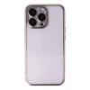 Mey İthalat®   iPhone 13 Pro Max Kılıf  Lensli Silikon - Gold