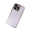 Mey İthalat®   iPhone 13 Pro Max Kılıf  Lensli Silikon - Gold
