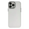 Mey İthalat®   iPhone 13 Pro Max Kılıf Modos Metal Kapak - Şeffaf
