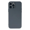 Mey İthalat®   iPhone 13 Pro Max Kılıf Nano içi Kadife Silikon - Gri