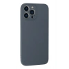 Mey İthalat®   iPhone 13 Pro Max Kılıf Nano içi Kadife Silikon - Gri