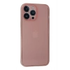 Mey İthalat®   iPhone 13 Pro Max Kılıf PP Ultra İnce Kapak - Pembe