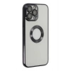 Mey İthalat®   iPhone 13 Pro Max Kılıf Slot Silikon - Siyah