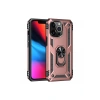 Mey İthalat®   iPhone 13 Pro Max Kılıf Sofya Yüzüklü Silikon Kapak - Rose