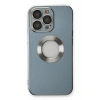 Mey İthalat®   iPhone 13 Pro Max Kılıf Store Silikon - Sierra Blue