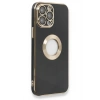 Mey İthalat®   iPhone 13 Pro Max Kılıf Store Silikon - Siyah