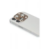 Mey İthalat®   iPhone 13 Pro Max Pers Alüminyum Kamera Lens - Gold
