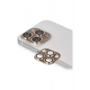 Mey İthalat®   iPhone 13 Pro Max Pers Alüminyum Kamera Lens - Gold